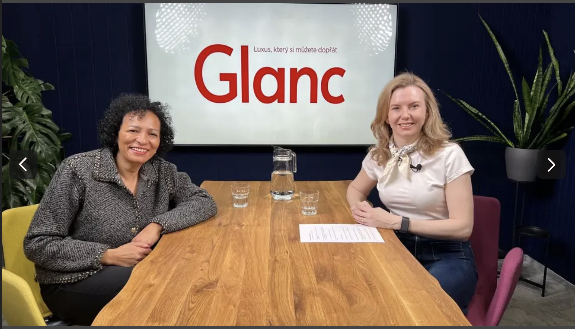 Margareta Křížová v rozhovoru podcastu Glanc Talk – Vltava Labe Media